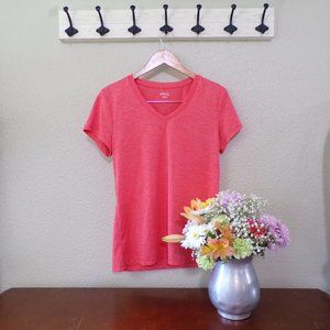 bcg Women's Crimson V-Neck Athletic Tee